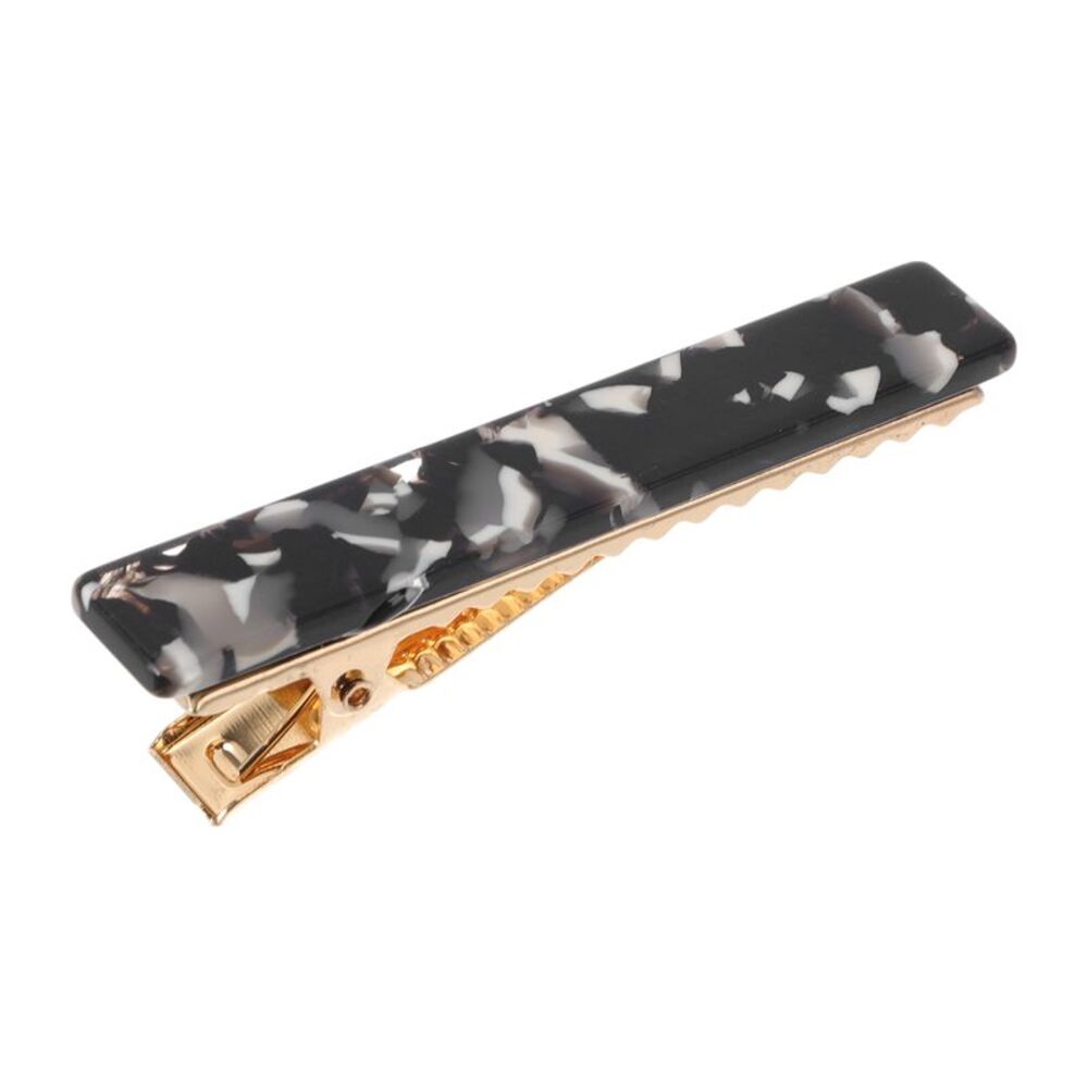 Fashion Duckbill Hairpin Hairdo Clip Black White